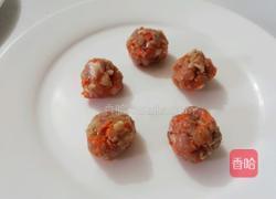 胡萝卜糯米丸子的做法图解5
