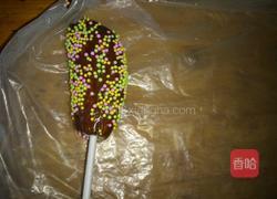 香蕉巧克力冰棒的做法图解4