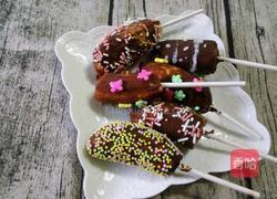 香蕉巧克力冰棒的做法图解6