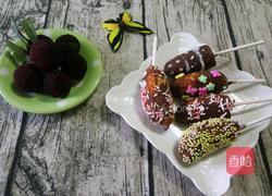 香蕉巧克力冰棒的做法图解7