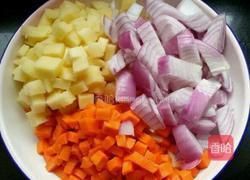 鸡肉咖喱空心粉的做法图解3