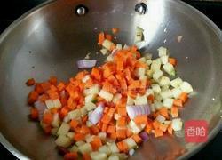 鸡肉咖喱空心粉的做法图解5