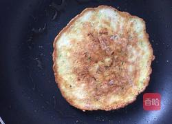 萝卜丝虾皮蛋饼的做法图解13
