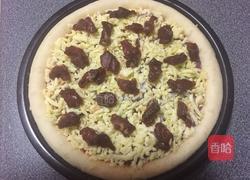 牛肉粒洋葱披萨的做法图解13