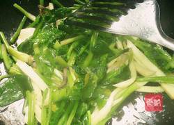 杏鲍菇炒菠菜的做法图解5