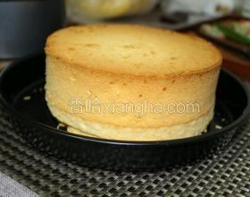 6寸戚風(fēng)蛋糕
