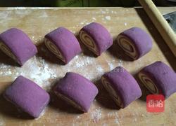 三色花卷的做法图解18