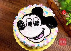 米奇卡通蛋糕的做法图解11