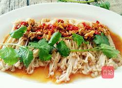 浇油金针菇的做法图解7