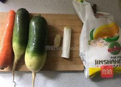 萝卜丸子的做法图解1
