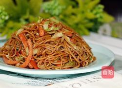 秘制酱汁炒面的做法图解12