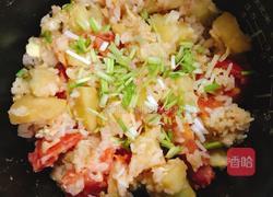土豆焖饭的做法图解4
