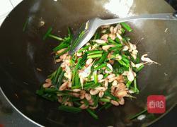 韭菜炒河虾的做法图解8