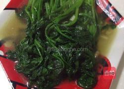 清炒波菜的做法图解4