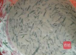 懒人版韭菜饼的做法图解4