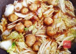 粉丝白菜烧圆子的做法图解13