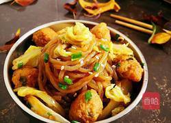 粉丝白菜烧圆子的做法图解17