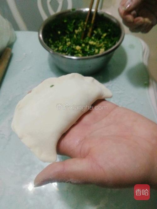 包成大饺子。