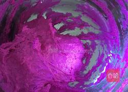 红心火龙果发糕的做法图解3