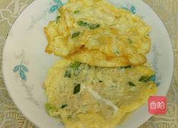 葱花金针菇煎鸡蛋的做法图解4