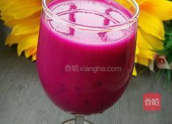 火龙果香蕉奶昔的做法图解8