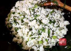 芥蓝炒饭的做法图解4