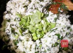 芥蓝炒饭的做法图解6