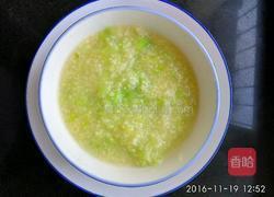 小米白菜粥的做法图解6