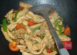家常炒豆腐皮的做法图解8