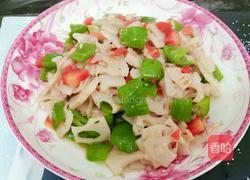 莲藕小炒的做法图解1