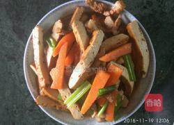 瘦肉炒豆干的做法图解7