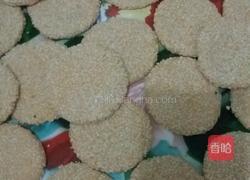 芝麻红暑南瓜饼的做法图解4