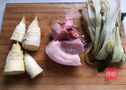 冬笋腌菜火锅的做法图解1