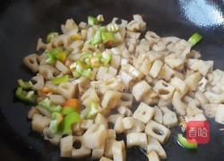 炒藕丁的做法图解7