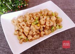 炒藕丁的做法图解8