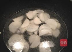 干贝萝卜肉片汤的做法图解4