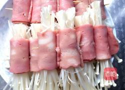 椒盐培根金针菇的做法图解3