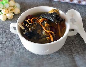 虫草花乌鸡汤[图]