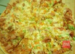 培根披萨的做法图解10