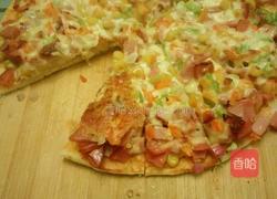 培根披萨的做法图解11