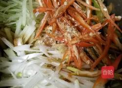酸辣萝卜丝的做法图解4