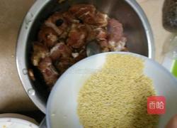 小米蒸排骨的做法图解6