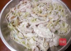 豆芽炒肉片的做法图解6