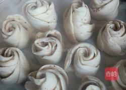椒盐玫瑰花卷的做法图解5
