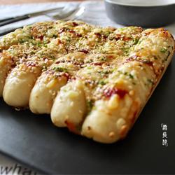 葱香肉松排包的做法[图]