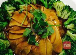 西兰花扒响螺的做法图解5