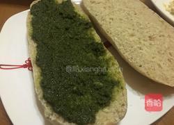 绿鸡蛋火腿三明治的做法图解5