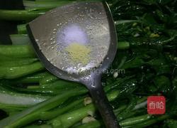 蒜蓉菜心的做法图解6