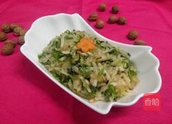 萝卜丝拌香菜的做法图解4