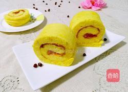 南瓜泥蛋糕卷的做法图解21
